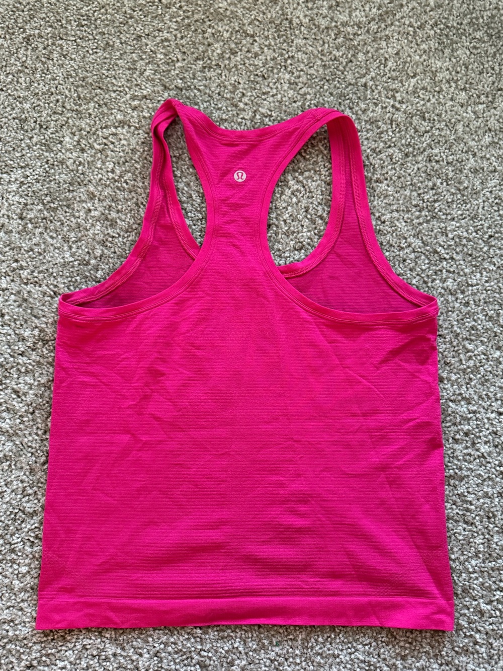 lululemon athletica Jewelled Magenta Racerback Tank Size 6